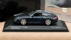 PMAミニチャンブス Minichamps 1/43 ポルシェ タルガ Porsche 911 Targa 997 2006 Gray metallic 400066161