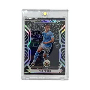 PANINI サッカーカード OBSIDIAN PHIL FODEN MANCHESTER CITY 068/195 #32 中古 1