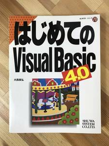 M30●はじめてのＶｉｓｕａｌ Ｂａｓｉｃ4.0 はじめてのシリーズ70 大西保弘 秀和システム プログラミング パソコン アニメーション 230922