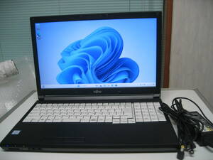 綺麗な富士通 LIFEBOOK A747/S FMVA25011 core i5-7300U 2.6GHz 8GB/128GB SSD　Windows11Pro