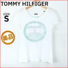 トミーヒルフィガー 半袖Ｔシャツ トップス Sサイズ レディース 古着