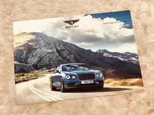 ◆◆◆『新品』 BENTLEY ベントレー フライングスパー◆◆日本語版 厚口カタログ 2017年発行◆◆◆