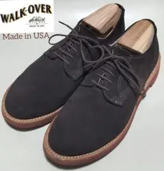 【USA製】WALK OVER  プレーントゥ　ダービー US7 ブラウン