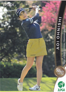 エポック 2021 JLPGA 62 大西葵 千葉県我孫子市 千葉学芸高校　女子ゴルフ