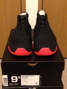 海外正規品 AIR JORDAN FUTURE PREMIUM BLACK/RED 652141-023 未使用 BRED AIR JORDAN 2014 発売