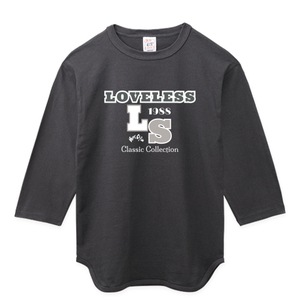 ☆Ls (Loveless) LS OPENEND3/4 BS.T (ベースボールT) COLOR:SUMIKURO.SIZE:S～2XL ≪即決商品≫☆