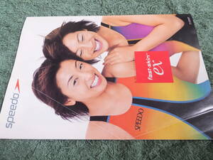 【２００５年】FASTSINカタログ　speedo競泳水着ハイレグ　寺川綾　伊藤華英　北島康介　日本代表　アテネ五輪