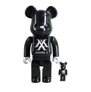 即決! 公式! MONSTA X ☆ ファンクラブ限定 BE@RBRICK (ベアブリック) 100% & 400%セット 未開封新品