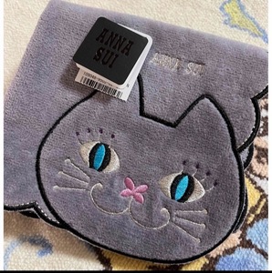 ANNA SUI アナスイ タオルハンカチ g猫