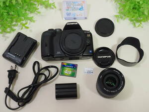 ◆カメラ2254_P6◆ デジカメ　E-510（シャッター4039回位）、レンズ14-42（※レンズはカビあり） OLYMPUS オリンパス Used ～iiitomo～