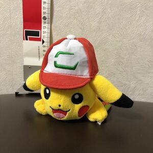 ピカチュウ 虹色の羽付き 「劇場版ポケットモンスター キミにきめた!」 映画前売り券付属品 セブンイレブン限定 ぬいぐるみ タカラトミー