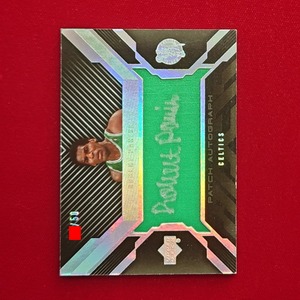 ◆【50枚限定 Auto card】Robert Parish NBA 2007-08 UD Black card# PMA-RP　◇検索：ロバート・パリッシュ 直筆サイン Patch Autograph