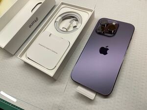 iPhone14pro 1TB au SIMフリー　新品未使用。