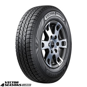 165/80R13 オールシーズンタイヤ 13インチ グッドイヤー ベクター4シーズン カーゴ 4本セット 1台分 正規品