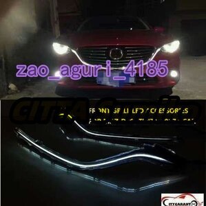 MAZDA アテンザ 2017 2018 LEDフロントグリル スタイリッシュ レーシング MAZDA 6 新品