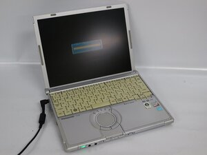 ジャンク品 ノートパソコン 12.1 型 Panasonic Let