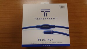 【新品・未使用】TRANSPARENT PLUS（G6） RCA 0.5m PSE.5-G6 トランスペアレント プラス アクシス AXISS