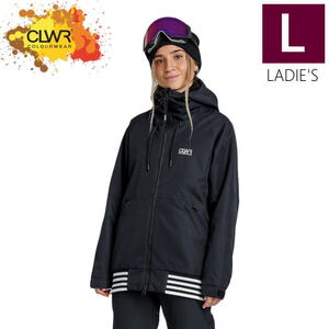 ● CLWR League JKT BLACK Lサイズ レディース スノーボード スキー ジャケット JACKET 23-24 日本正規品