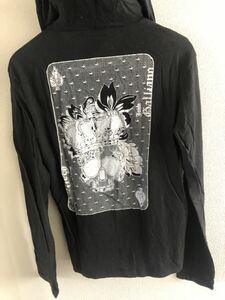 ジョンガリアーノ ドクロ パーカー M ロングTシャツ