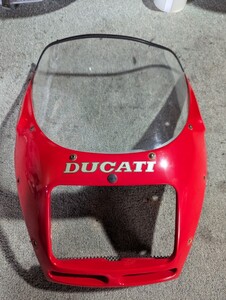 SS900 DUCATI 純正 アッパーカウル 美品 修復歴無し 検SS750 SS1000