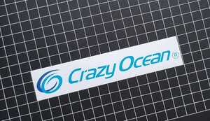 Crazy Ocean　クレイジーオーシャン　ステッカー　シール/ティップラン　イカメタル　エギング　アジング　ジギング