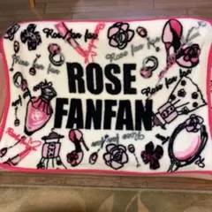 新品★ROSE FAN FANローズファンファン★コスメ柄ブランケット