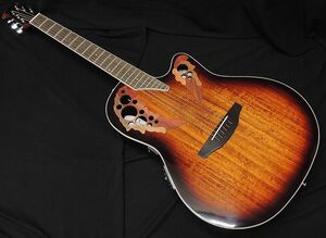 Ovation CE48P-KOAB-G Koa Burst Celebrity Elite Plus Super Shallow Body オベーション エレアコ スーパーシャローボディ コアバースト