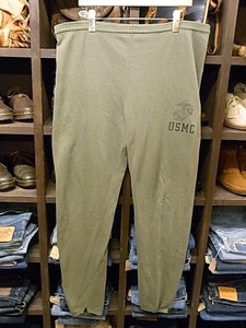 MADE IN USA MILITARY USMC SWEAT PANTS SIZE L アメリカ製 ミリタリー スウェット パンツ アメリカ 海兵隊 海軍