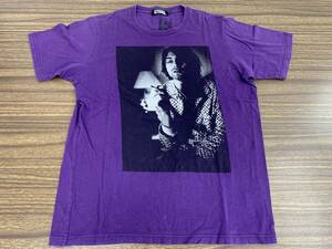 ★11913-49 ヒステリックグラマー/HYSTERIC GLAMOUR KURT KOBAIN カートコバーン 半袖 Tシャツ メンズ Lサイズ パープル★