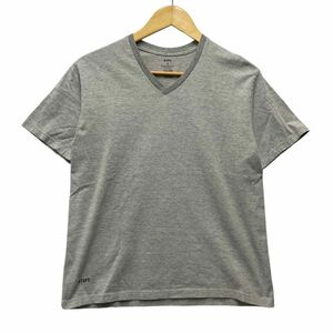 WTAPS ダブルタップス Vネック Tシャツ 半袖 グレー サイズ S 正規品 / B5029