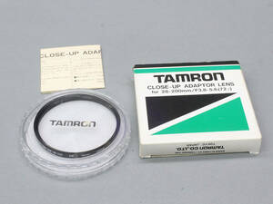 【09】TAMRON Close-up Adaptor lens for 28-200mm/F3.8-5.6(72mm)