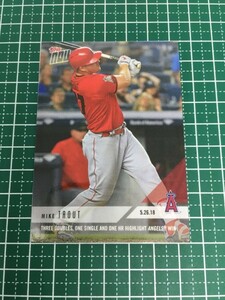 即決のみ！★Topps MLB 2018 TOPPS NOW #251 マイク・トラウト（MIKE TROUT）【ロサンゼルス・エンゼルス】24時間限定販売 18★