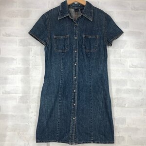 90s 00s 90年代 OLD GAP オールド ギャップ デニム 半袖 シャツワンピース SIZE: 12 (キッズXL) 大人 Lサイズ程度 LH632024111301