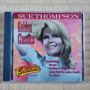 ★ 即決 美品 輸入盤 中古CD ★ Golden Classics Sue Thompson スー・トンプソン / ポップス・カントリー 　COL-5661