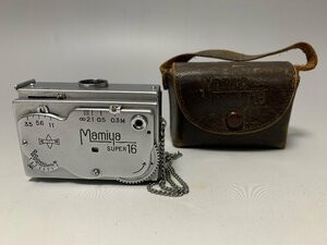 [宝]レトロ・ Mamiya・super16・マミヤ・スーパー16・コンパクトカメラ。作動テスト良しですがジャンク扱いで。