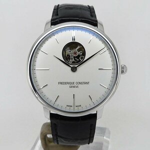 未使用品フレデリック・コンスタント【FREDERIQUE CONSTANT】 FC-312S4S6 スリムライン ハートビート オートマチック シルバー