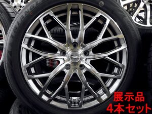 ★ マルカ ブロッケン DS55 18インチ 7J+48 5H 114.3 225/50R18 未使用 展示品 4本 エスティマ C-HR オデッセイ ヴェゼル アルミ タイヤ