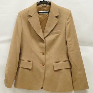 中古 美品 マックスマーラ MaxMara キャメルジャケット キャメル100％ サイズ44 シャムポケット センターベント仕様 イタリア製