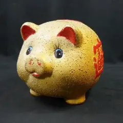 金豚　特大貯金箱　金ブタ貯金箱