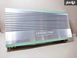 展示品★GROUND ZERO グラウンドゼロ GZNA 1.2550DXII ハイカレント ハイパワー設計 上級モデル GZNAシリーズ 1chパワーアンプ 棚E10