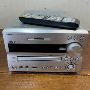 G5049【動作品】 ONKYO／オンキョー CD／SD／USB RECEIVER NFR-9X リモコン付き