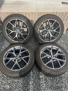 BBS SR003 17×7.5Ｊ ET35 PCD120 ハブ径82ｍアルミホイール21年205/50r17タイヤ付け　4本セット　