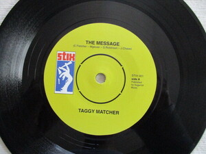 TAGGY MATCHER 7！THE MESSAGE, GRANDMASTER FLASH, HERBIE HANCOCK, 美盤