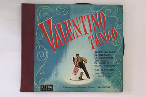 3discs 78RPM/SP Various Valentino Tango M2668 COLUMBIA /01020