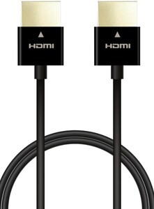 エレコム HDMI ケーブル 50cm 4K×2K対応 スーパースリム