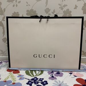 ★GUCCI 紙袋 グッチ ショップ袋 袋 サイズ：65×45×20　特大　リュック購入時の袋です。