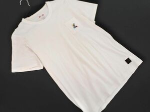 ネコポスOK Paul Smith ポールスミス ポケット Tシャツ sizeL/白 ■◆ ☆ edc3 メンズ