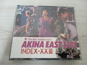 中森明菜 CD AKINA EAST LIVE =INDEX-ⅩⅩⅢ=(2GOLD CD)