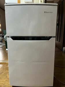 Hisense 2ドア冷凍冷蔵庫 HR-B95A 93L (引き取りor大阪限定配達）