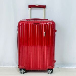 RIMOWA リモワ　サルサデラックス　SALSA DELUXE 35L 4輪　オリエンタルレッド スーツケース キャリーケース　TSA 873.52